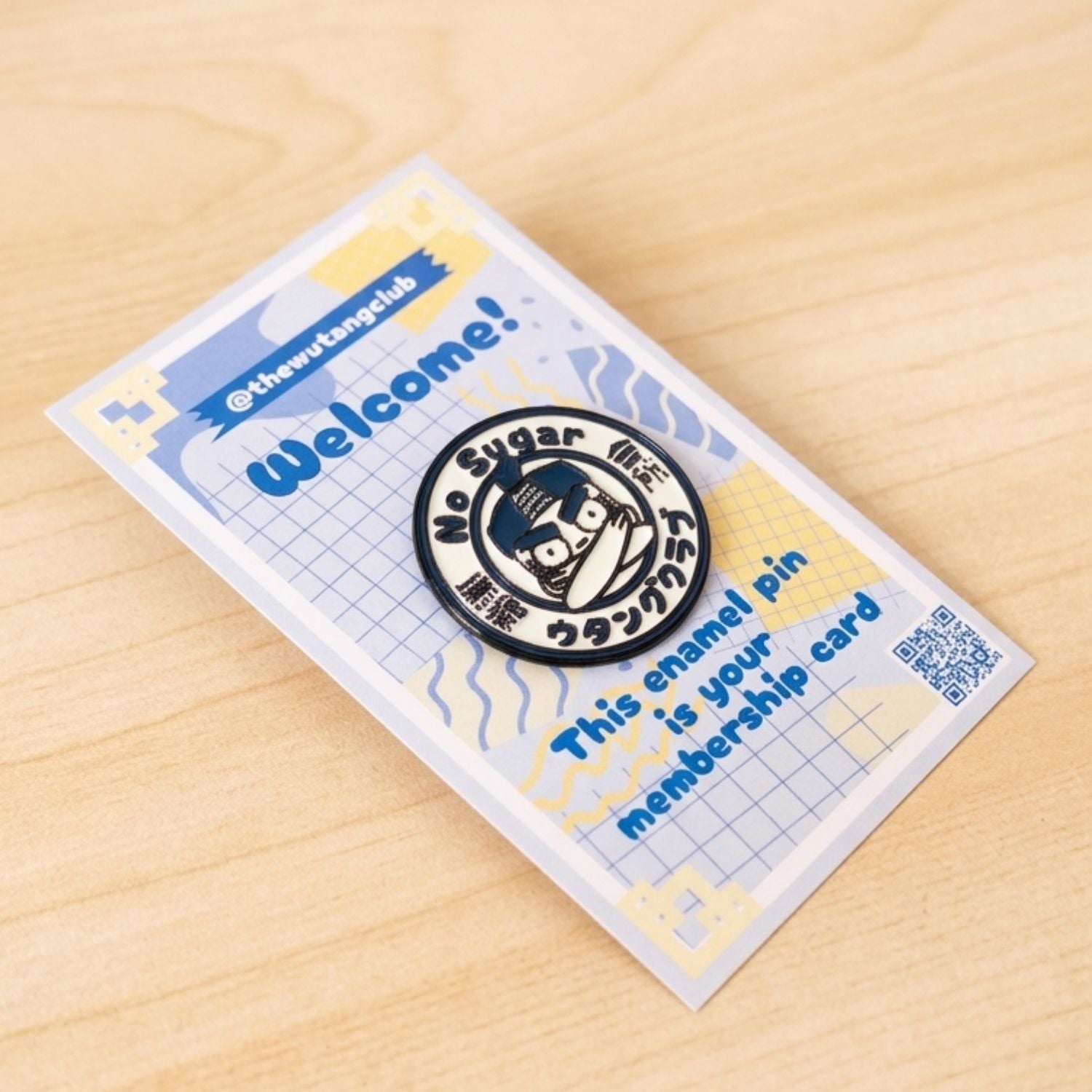 Club Enamel Pin